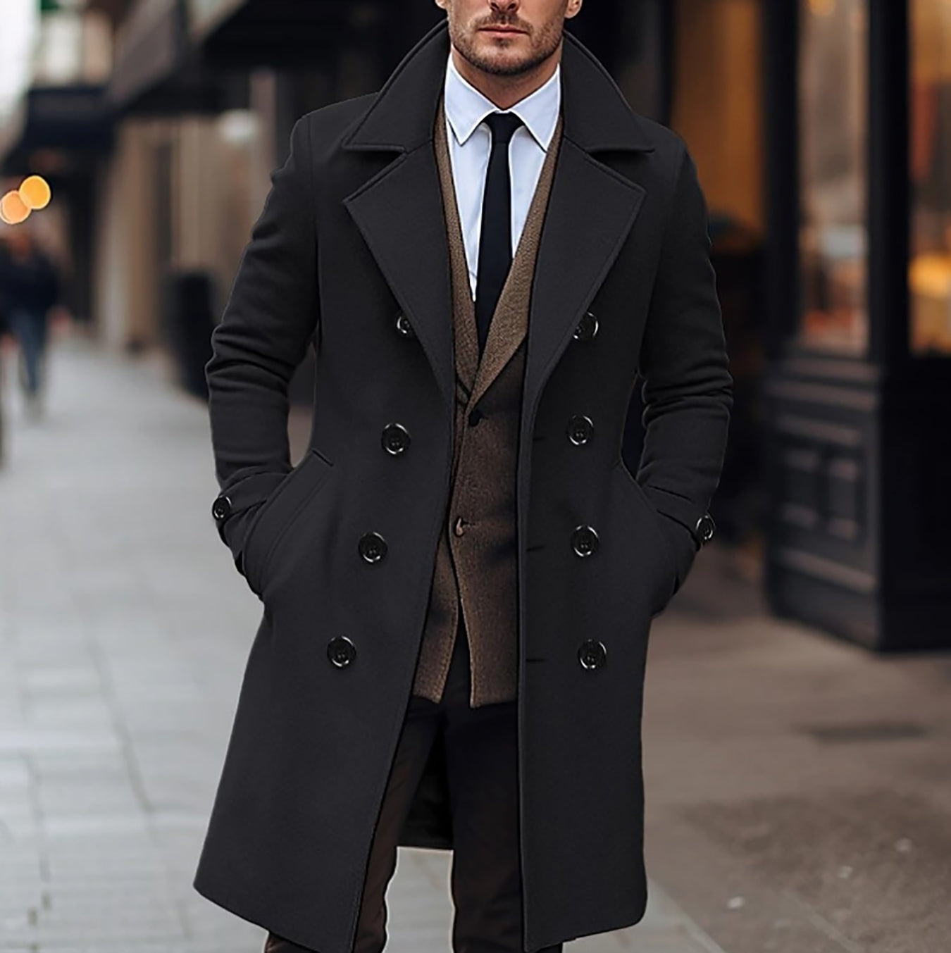 0ld Money Wool Blend Overcoat Real Old Money