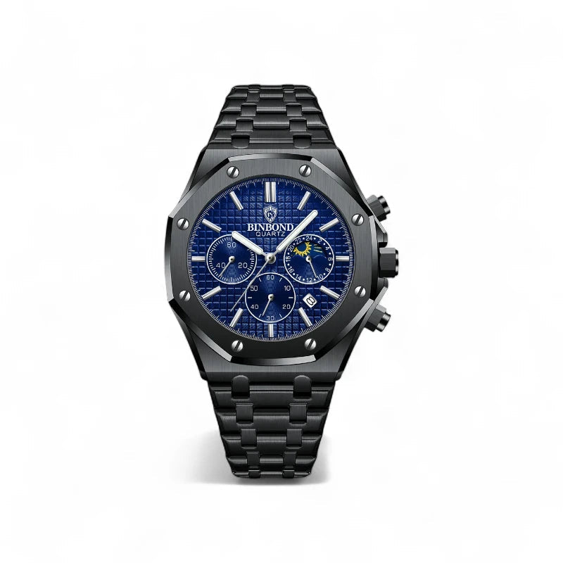 Royal Steel Chronograph Real Old Money