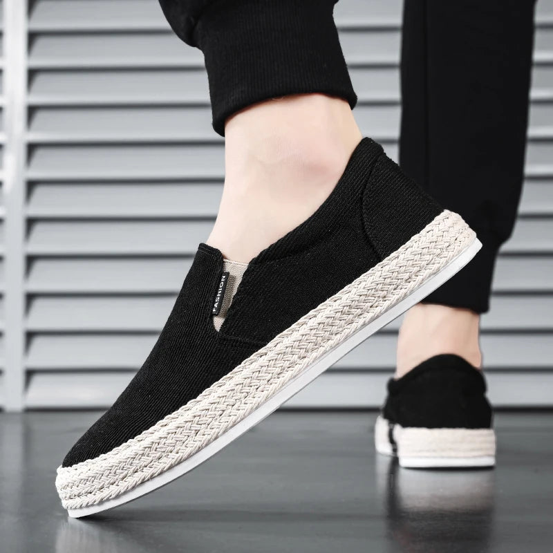 Casual Espadrille Loafers Real Old Money