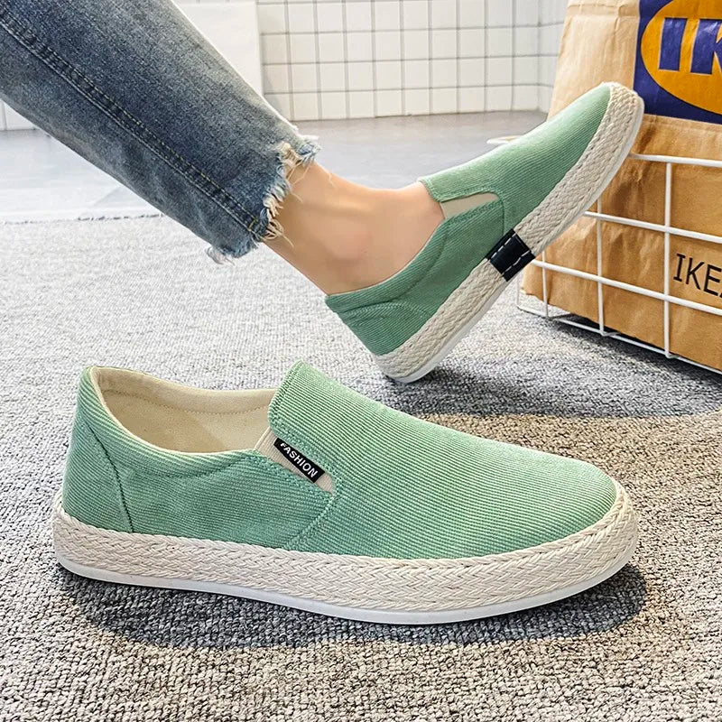 Casual Espadrille Loafers Real Old Money