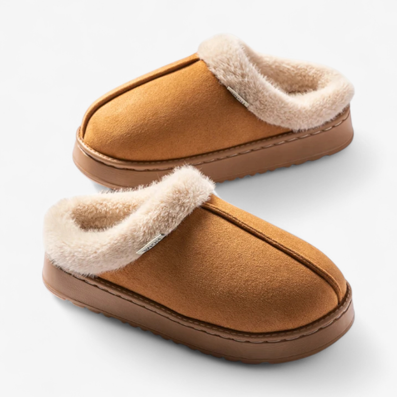 Fluffy Indoor Winter Slippers oldmoney