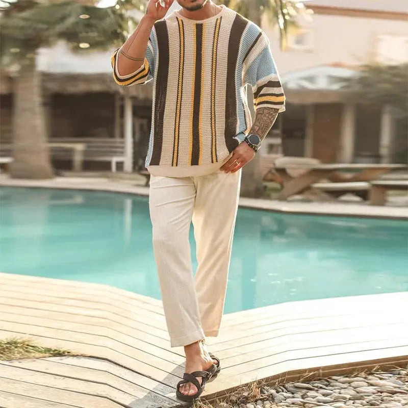 Hollow Out Knitted Tops