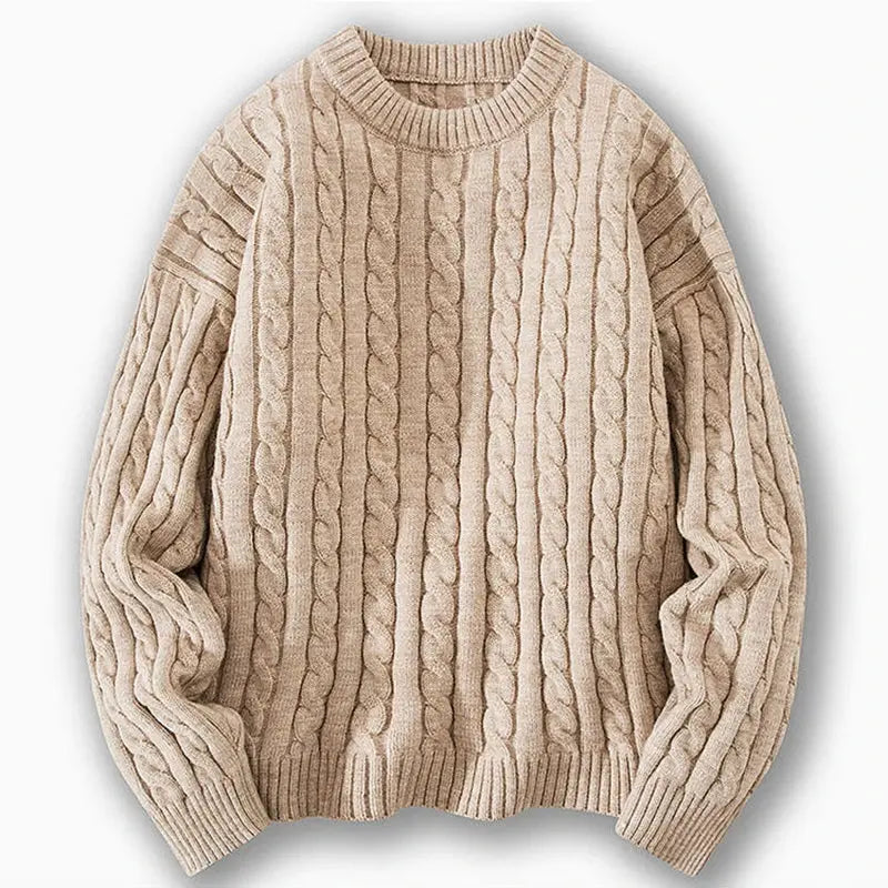 Jacquard Knitted Sweater