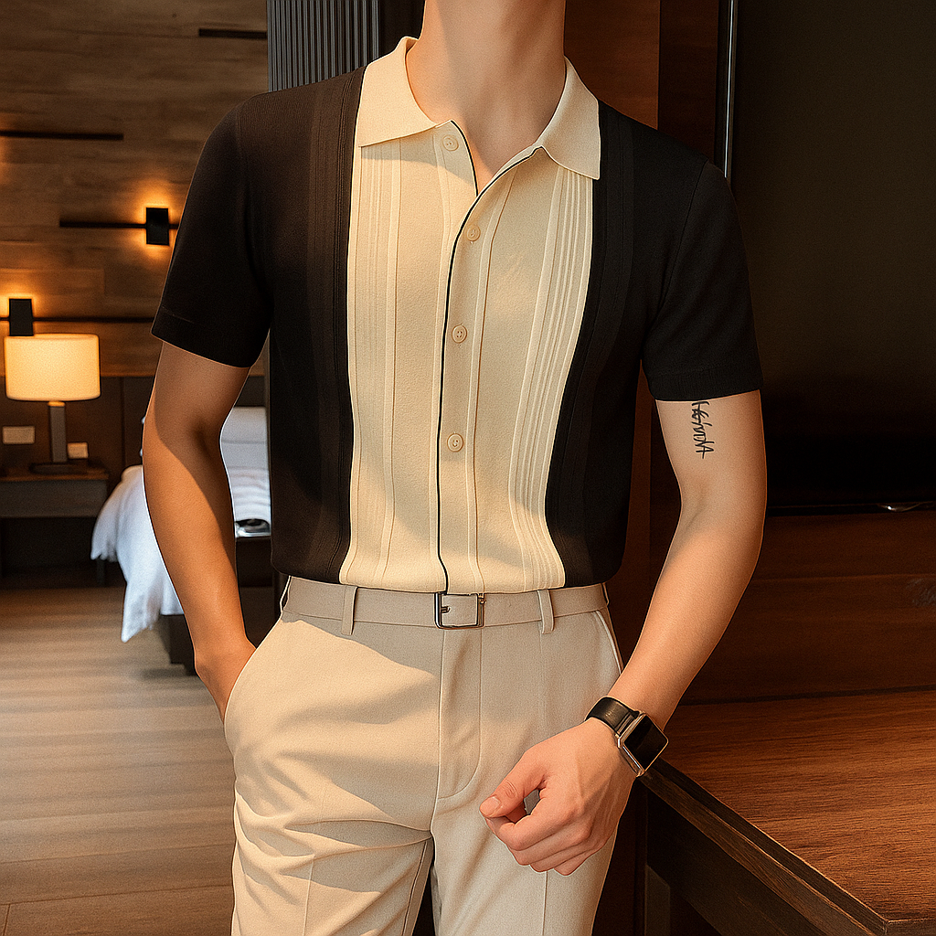 Old Money British Style Polo Shirt Real Old Money