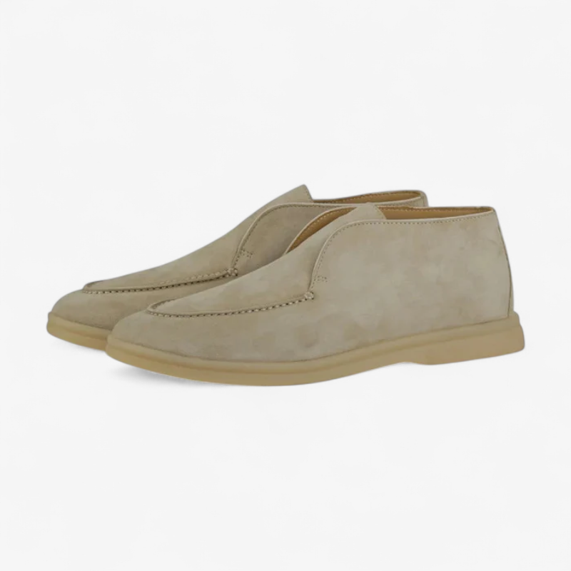 Old Money High Suede Loafers Real Old Money