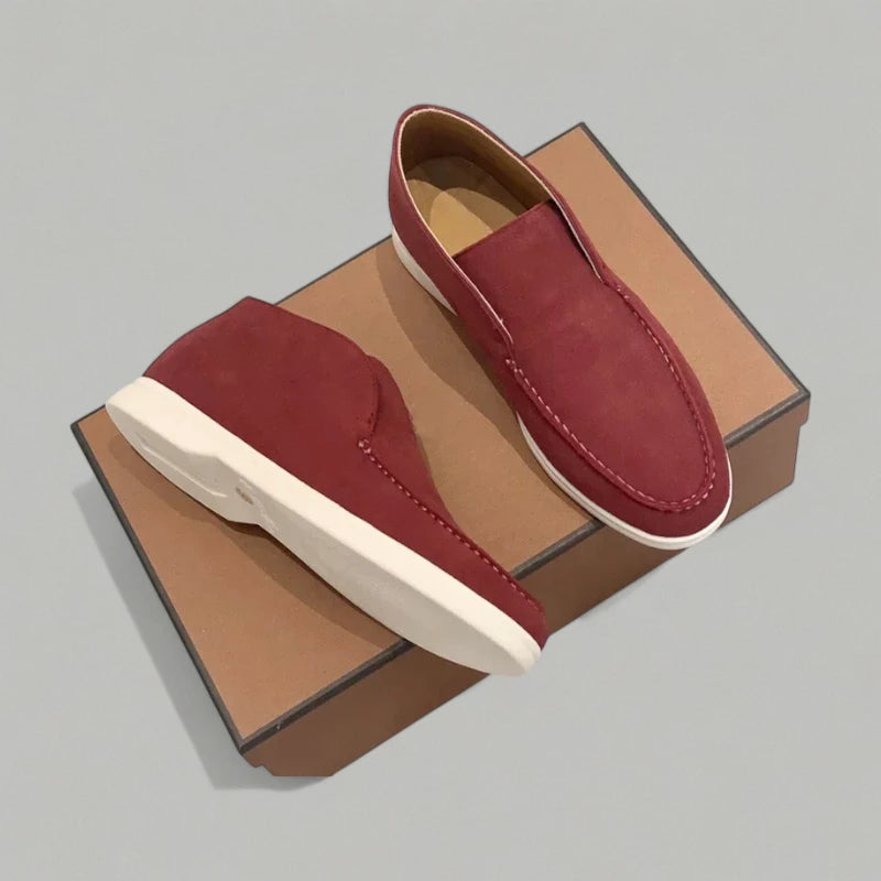 Old Money Suede Loafers Real Old Money