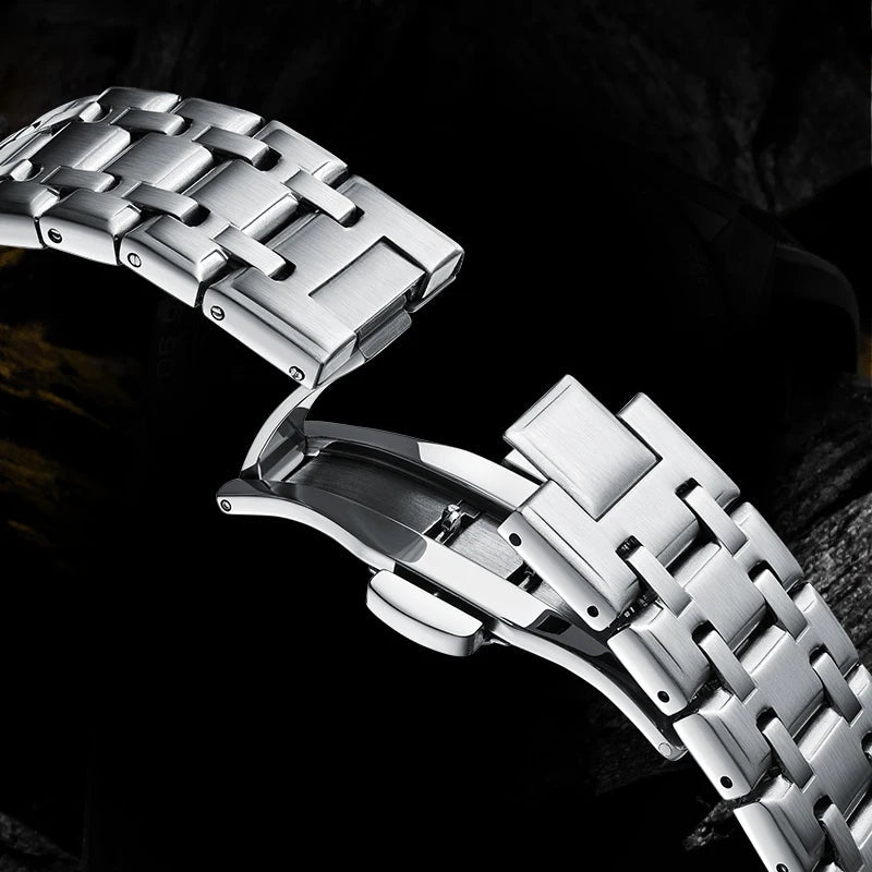 Royal Steel Chronograph Real Old Money