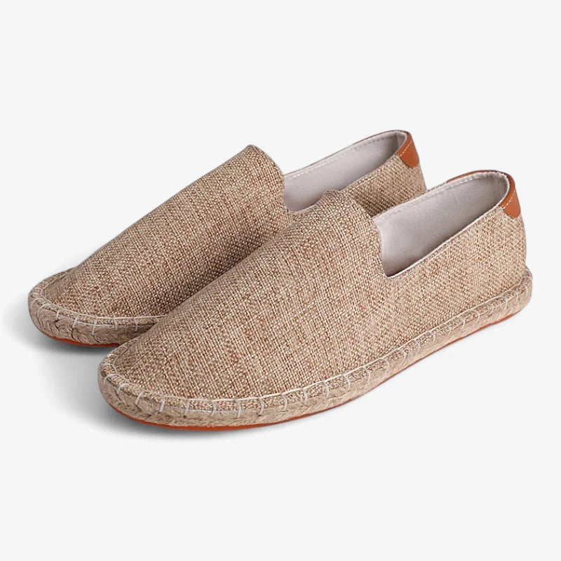 Stitch Sole Canvas Espadrilles Real Old Money