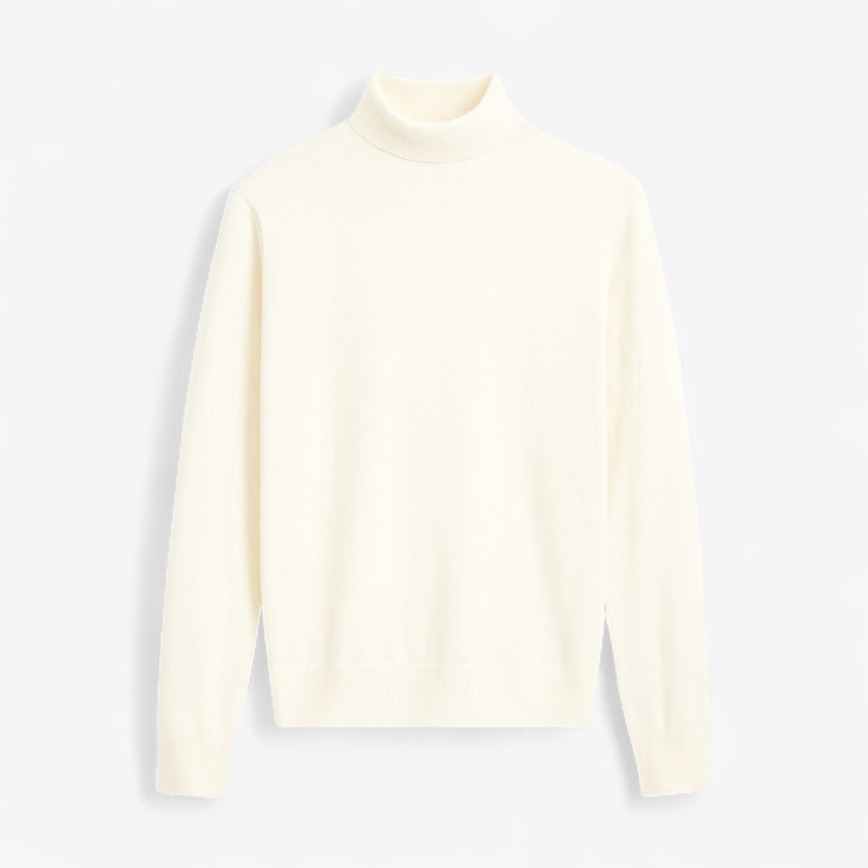 Turtleneck Slim Sweater Old Money