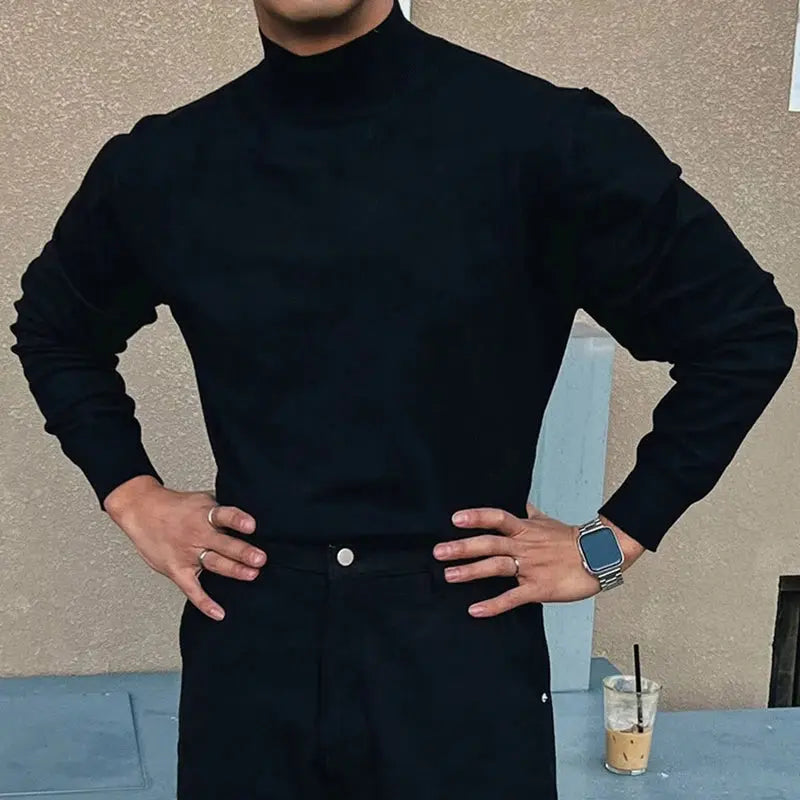 Turtleneck Slim Sweaters