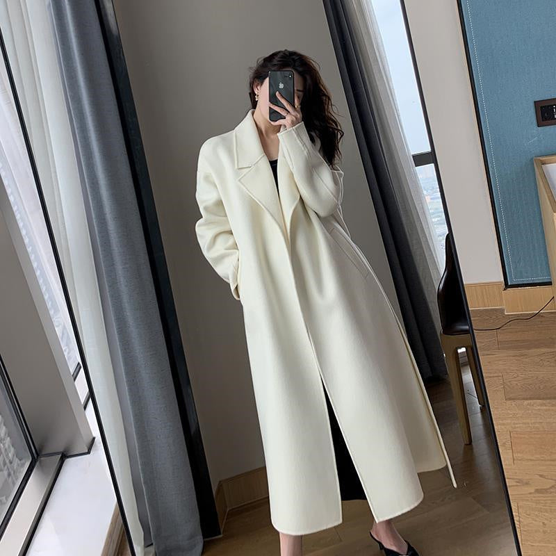 Wool Blend Long Overcoat Real Old Money