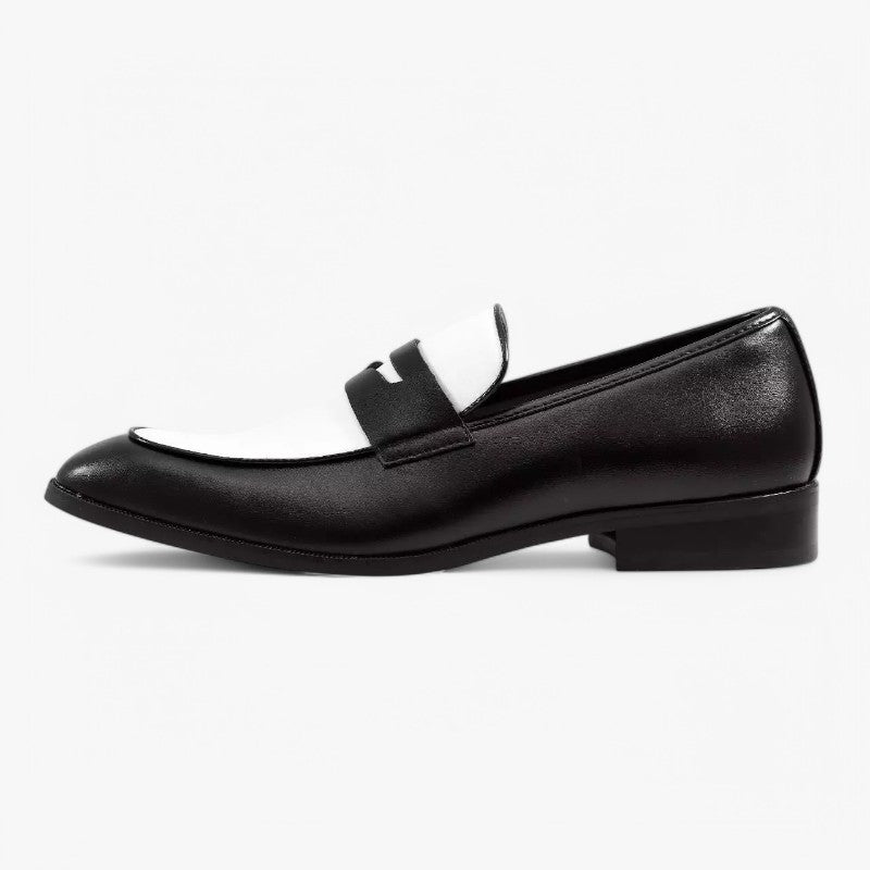 Black White Old Money Loafer Real Old Money