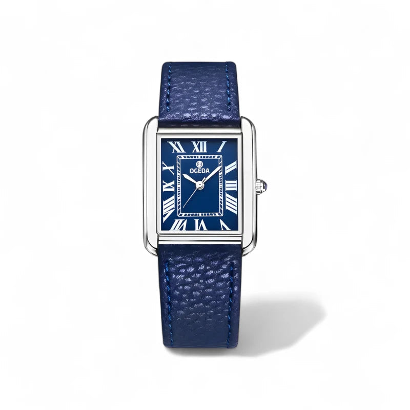 Classic Leather Strap Quartz Watch ROM