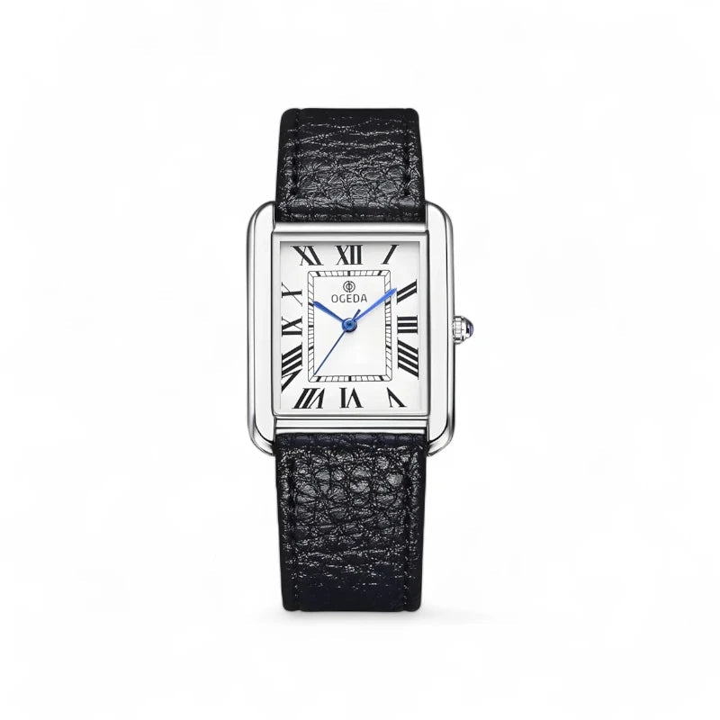 Classic Leather Strap Quartz Watch ROM