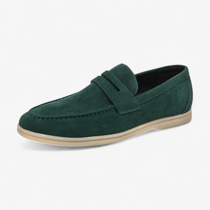 Classic Suede Penny Loafers oldmoney