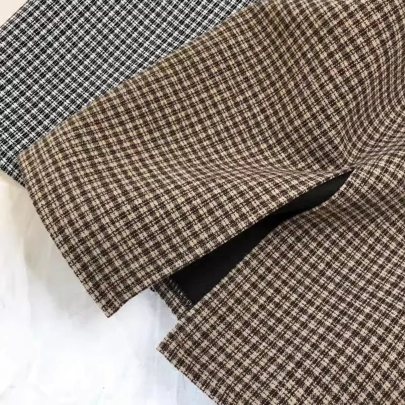 High-Waisted Wool Blend Midi Skirt Real Old Money