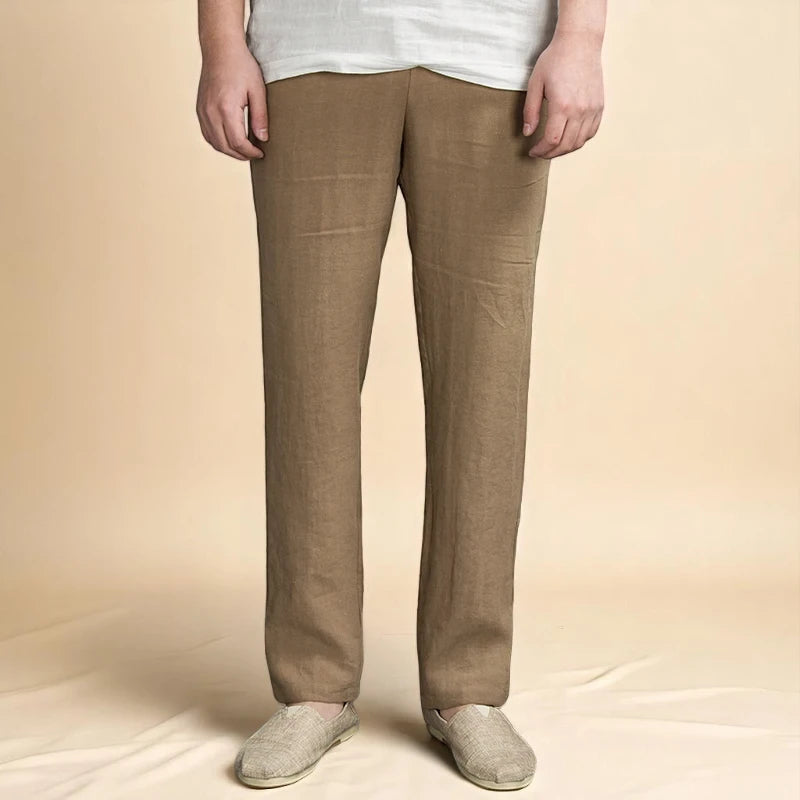 Loose Fit Drawstring Pants Real Old Money