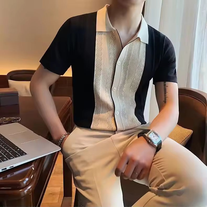 Old Money British Style Polo Shirt Real Old Money