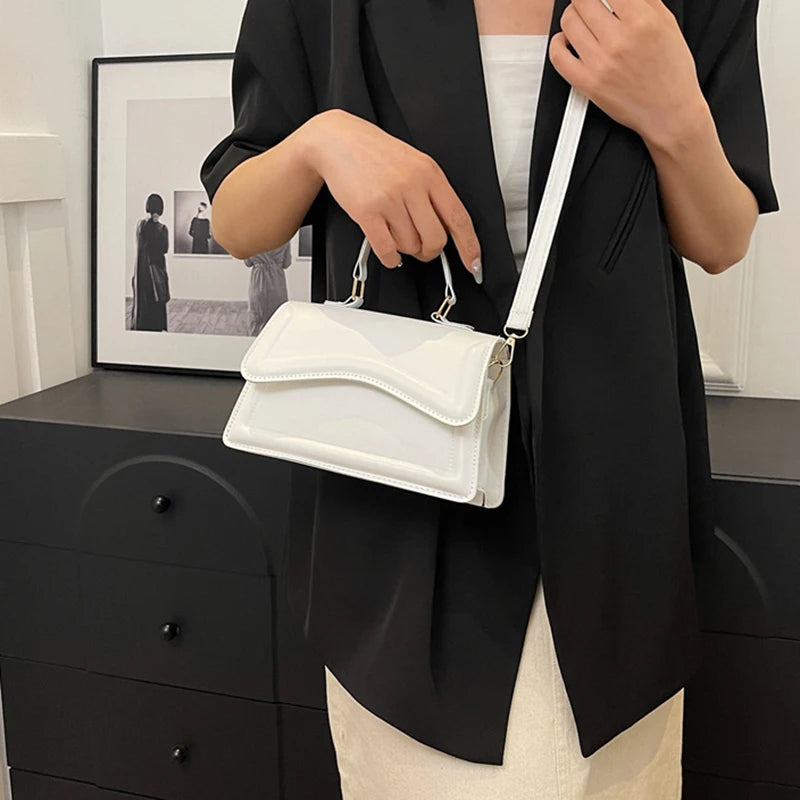 Old Money Curved Flap Bag Real Old Money