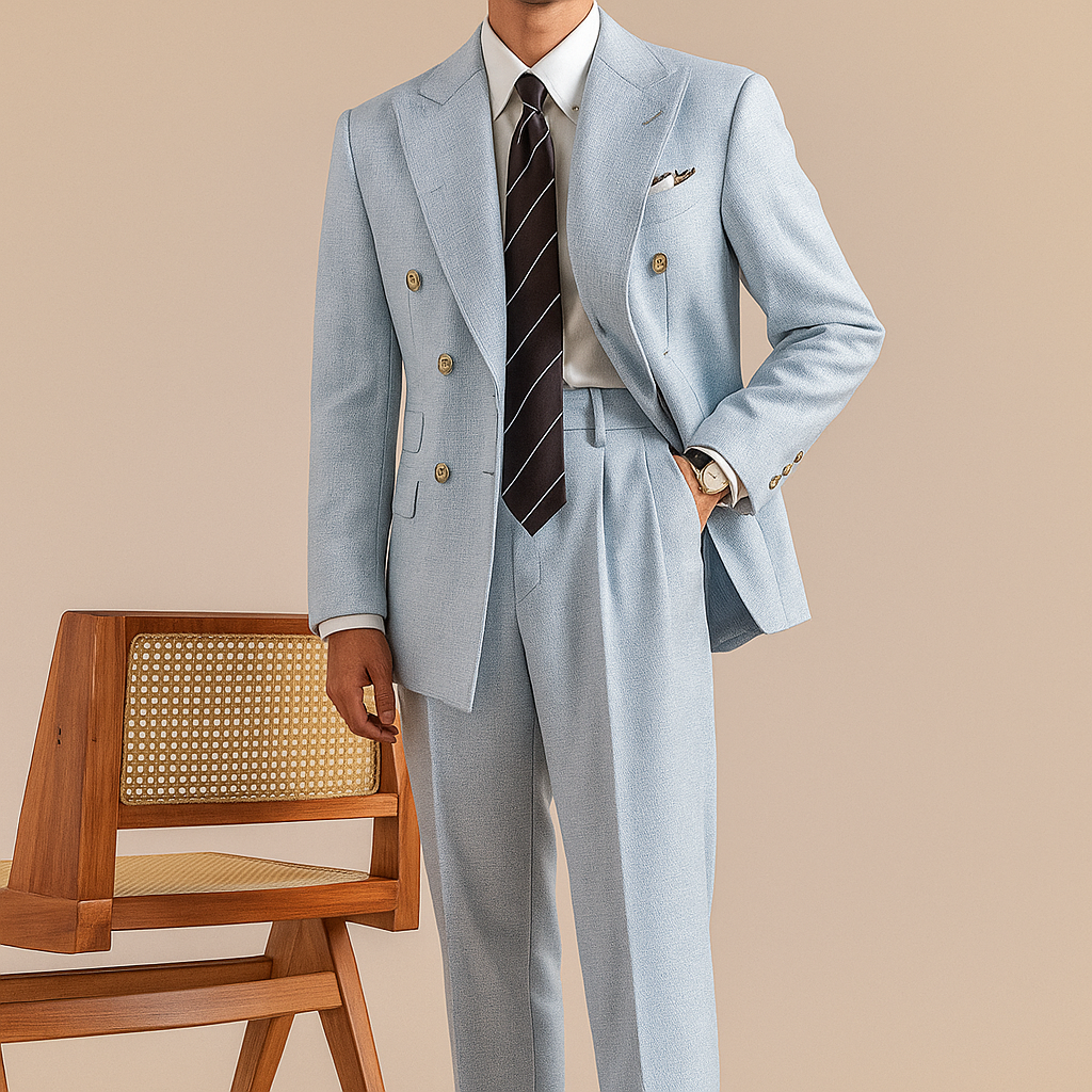 Old Money Double-Breasted Charcoal ROM