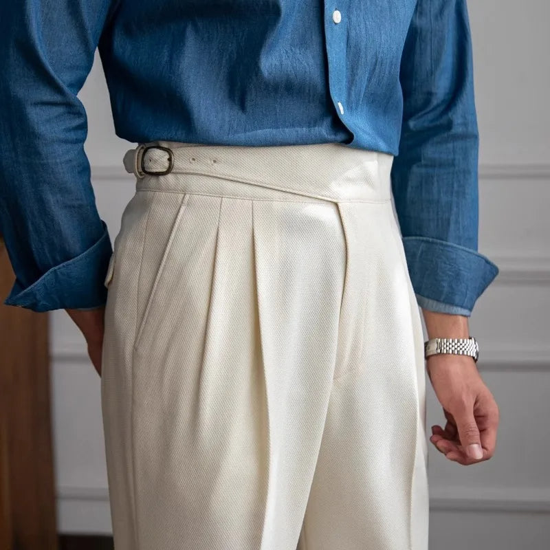 Old Money High-Waist Trousers Real Old Money