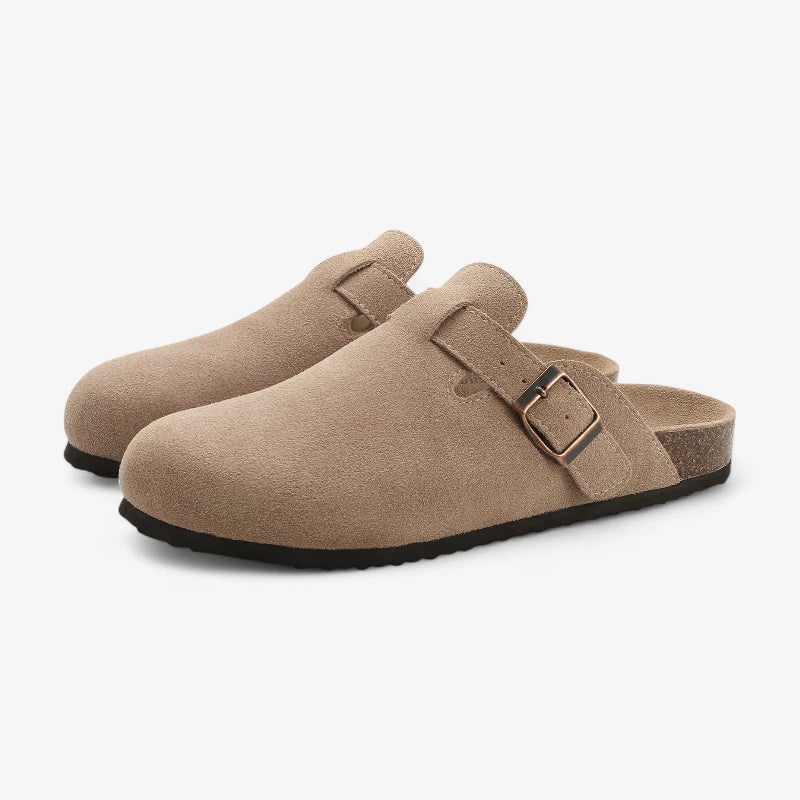 Old Money Suede Clogs Real Old Money