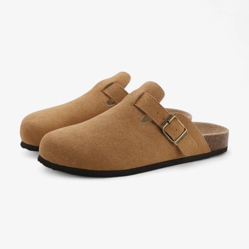 Old Money Suede Clogs Real Old Money