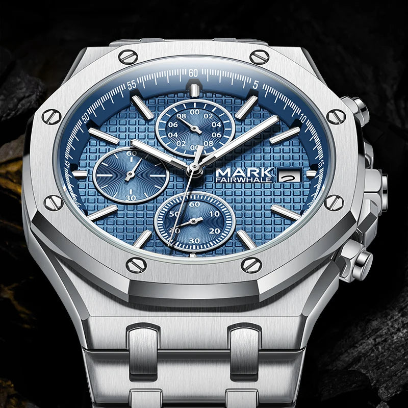 Royal Steel Chronograph Real Old Money