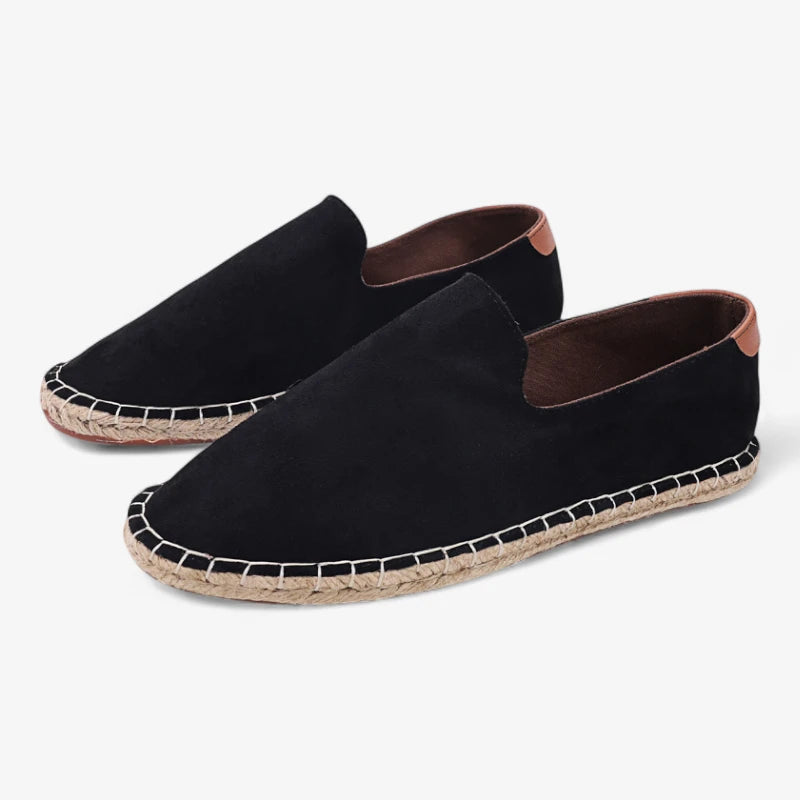 Stitch Sole Canvas Espadrilles Real Old Money